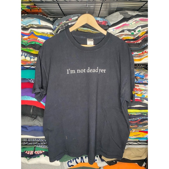 Vintage Y2K Monty Python I’m Not Dead Yet Men’s XL T-Shirt - Picture 1 of 5